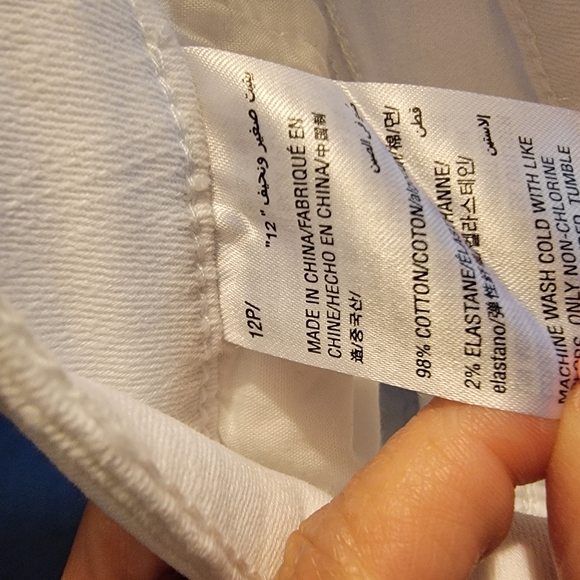 🌸2 for $29, must buy 2!NWOT Charter Club denim mini.  12P.  Great summer skirt. - Picture 5 of 6